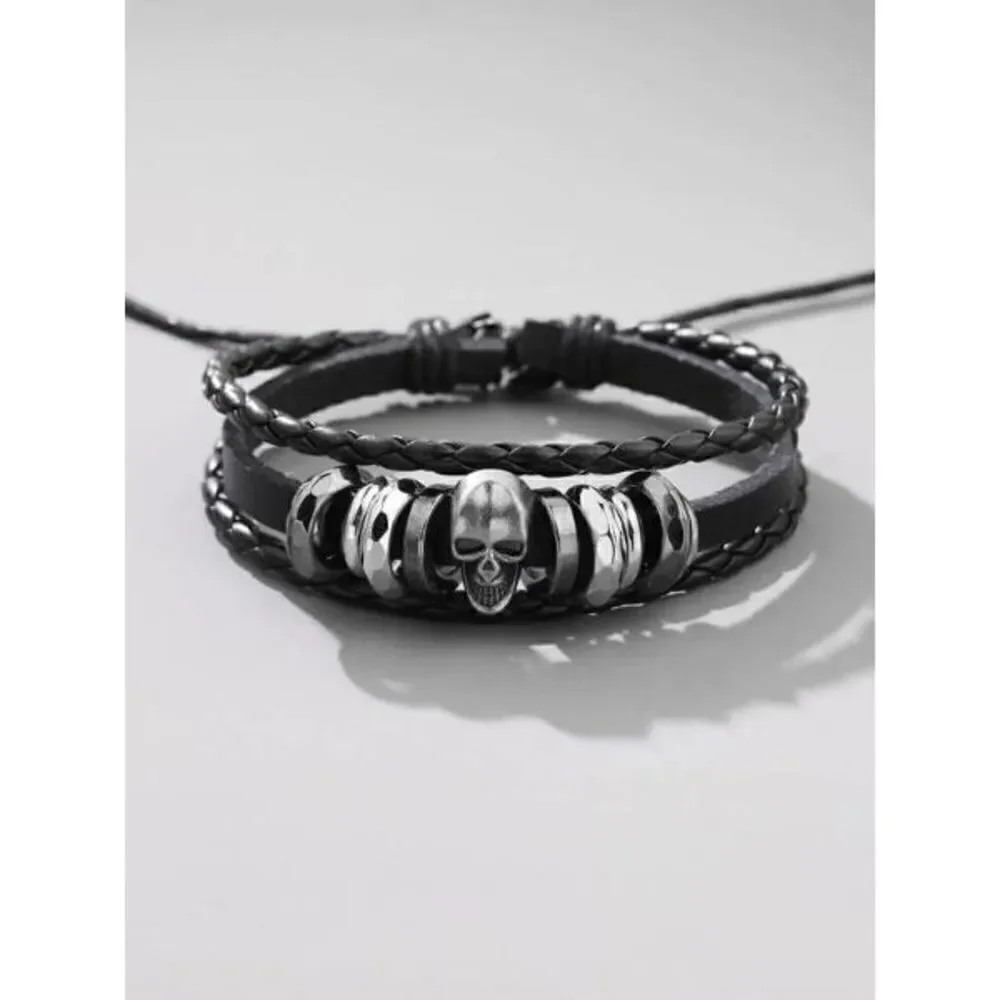 N/A trendy leather